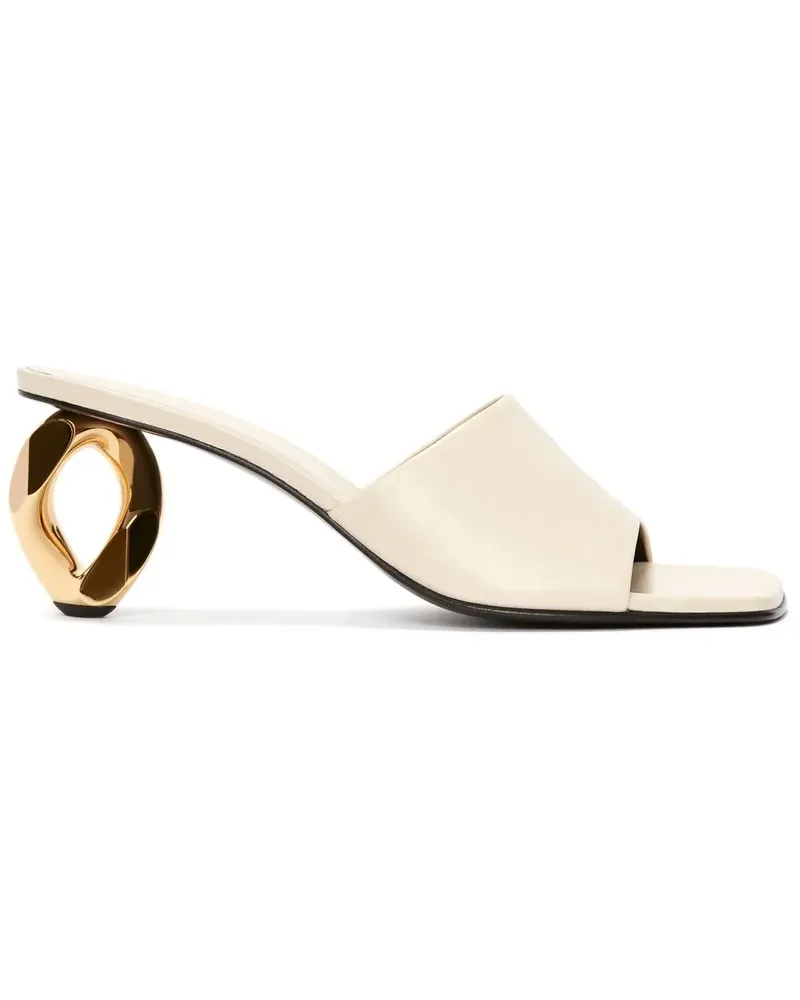 J.W.Anderson Sandalen mit Kettenabsatz - Nude Nude
