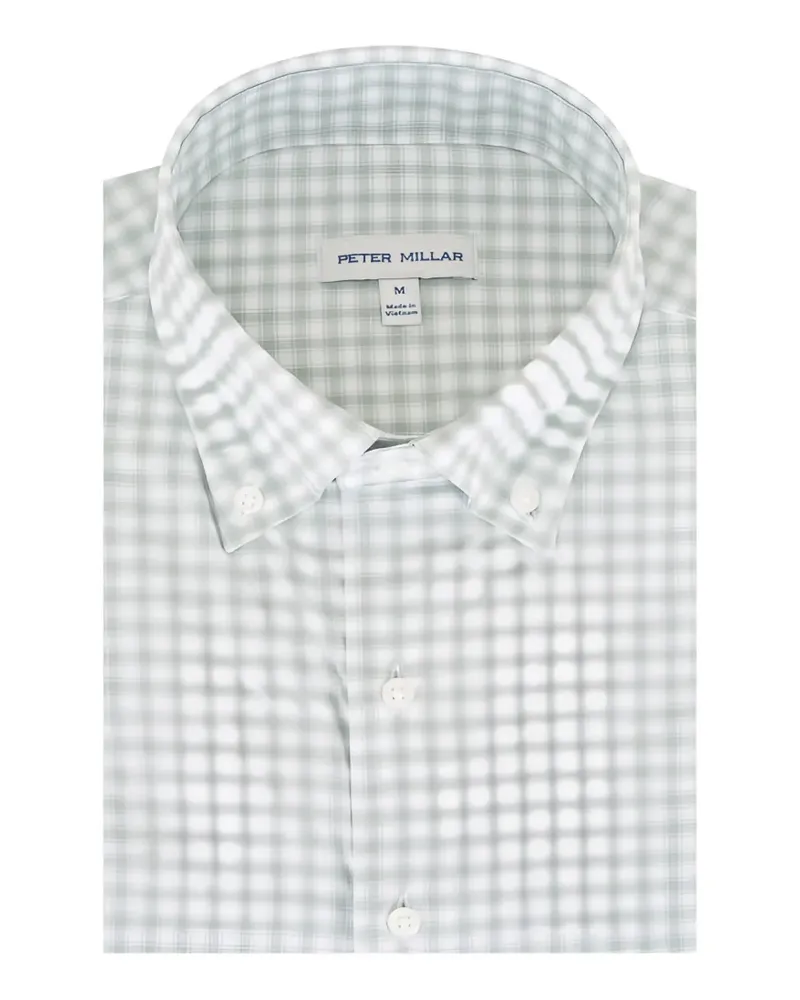 Peter Millar Kariertes Hemd - Grün Grün