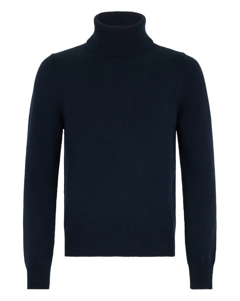 Malo roll-neck sweater - Blau Blau