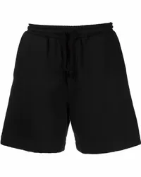 Nanushka Shorts mit Logo Schwarz