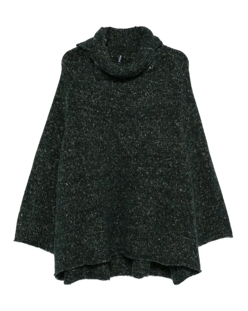 Studiorundholz Gestrickter Rollkragenpullover - Grün Grün