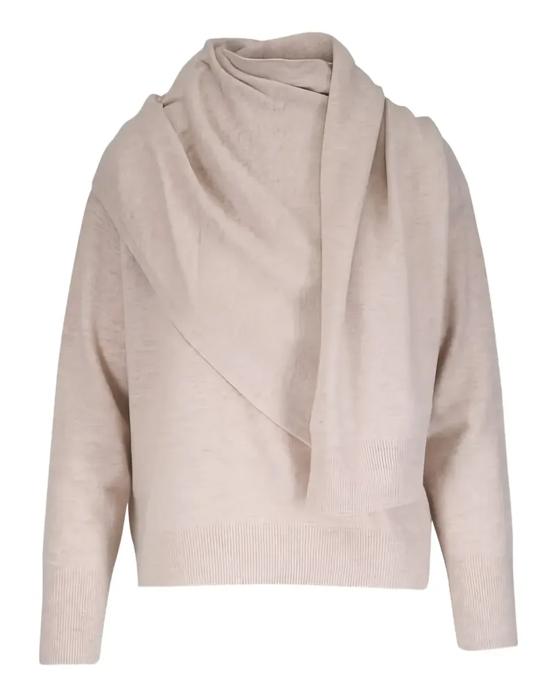 Vince Drapierter Pullover - Nude Nude