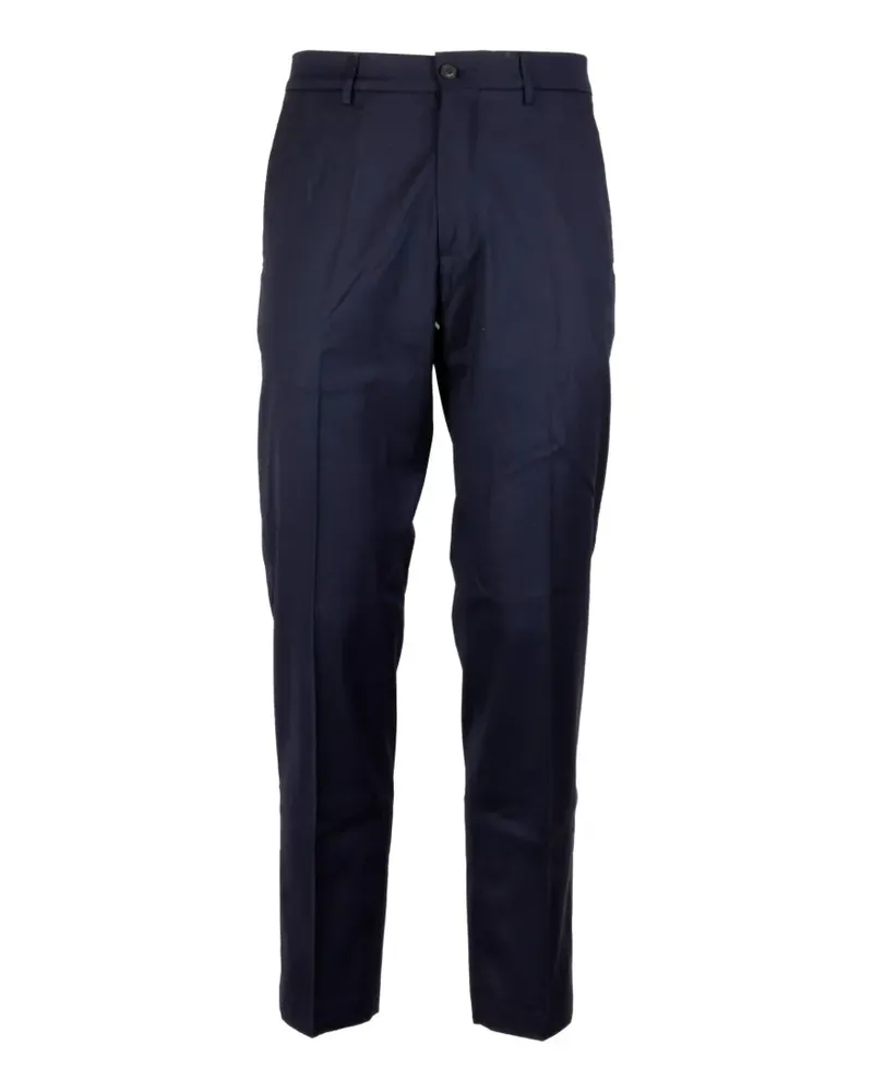 CRUNA Nantes pressed-crease trousers - Blau Blau