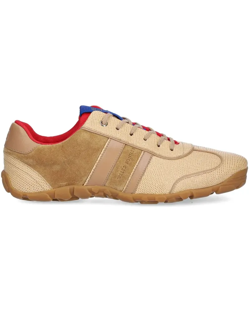 Wales Bonner Sneakers mit Einsätzen aus Wildleder - Nude Nude