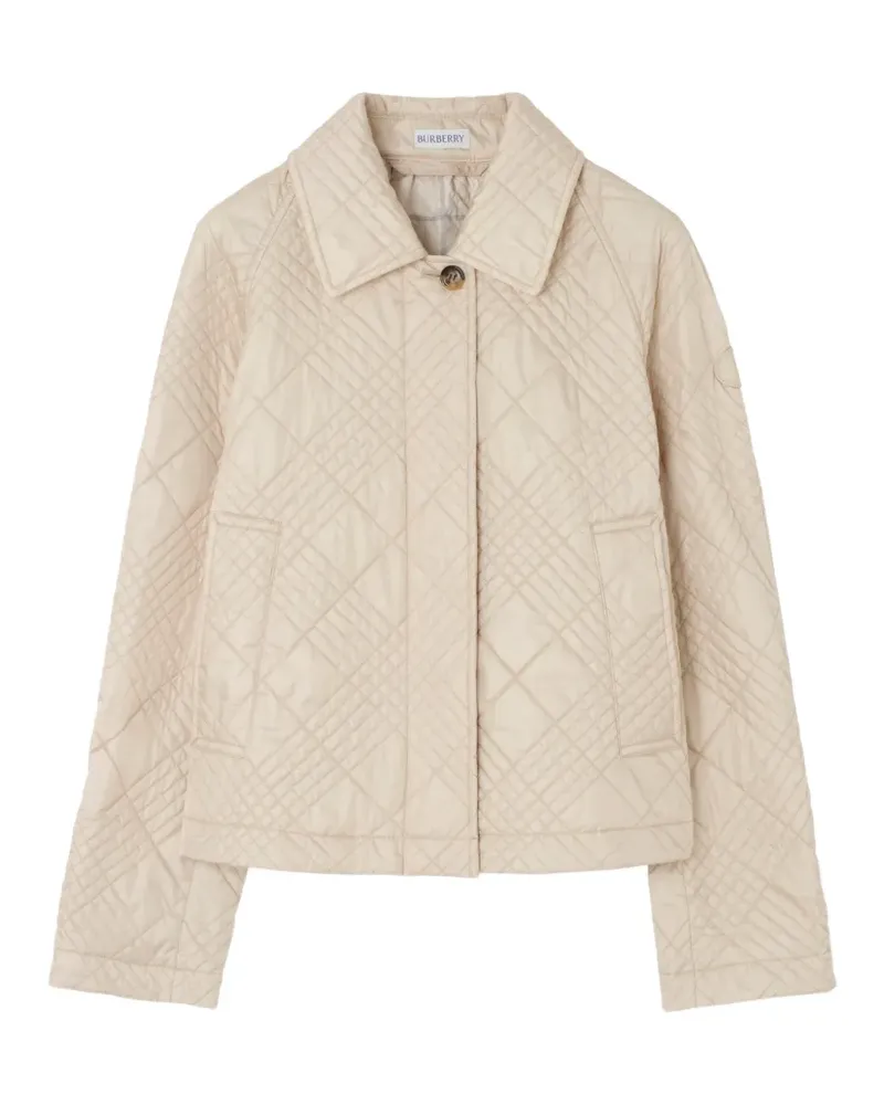Burberry quilted nylon Tiffield jacket - Nude Nude
