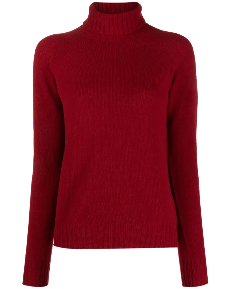 Drumohr  Pullover mit Rollkragen - Rot Rot