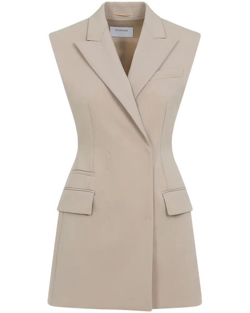 SPORTMAX Pegli Weste - Nude Nude