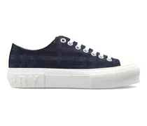 Sneakers mit Plateau - Blau