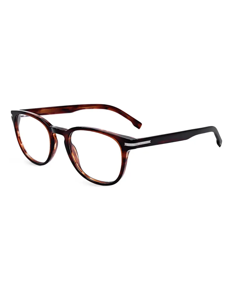 HUGO BOSS Brille im Wayfarer-Design - Braun Braun
