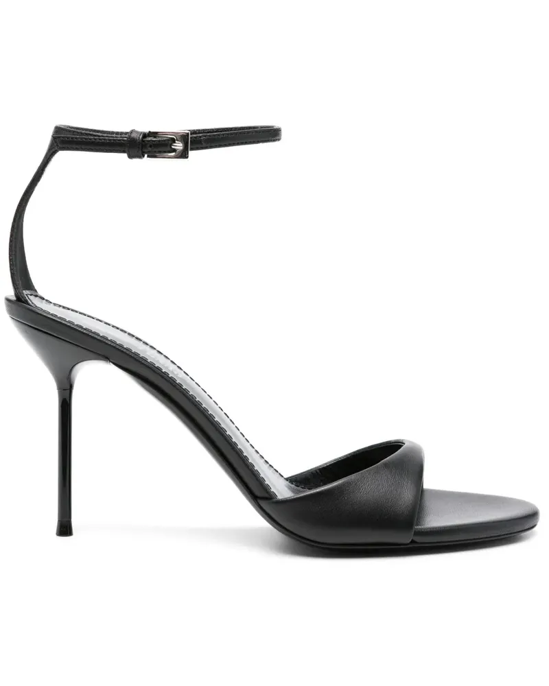 Paris Texas Lidia Sandalen 90mm - Schwarz Schwarz