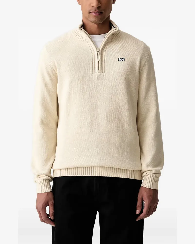 Helly Hansen Smoegen Pullover mit kurzem Reißverschluss - Nude Nude
