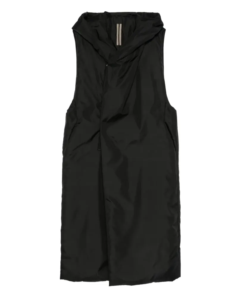 DRKSHDW by Rick Owens sleeveless padded coat - Schwarz Schwarz