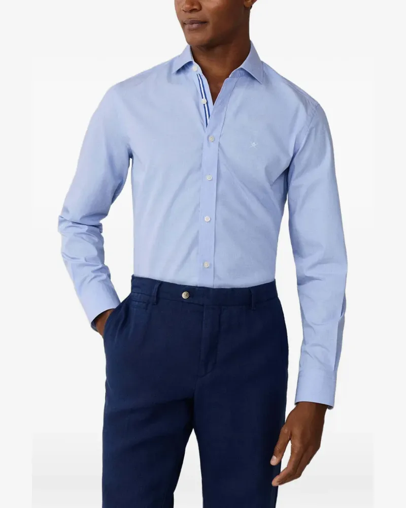 Hackett Hemd mit mehreren Borten - Blau Blau
