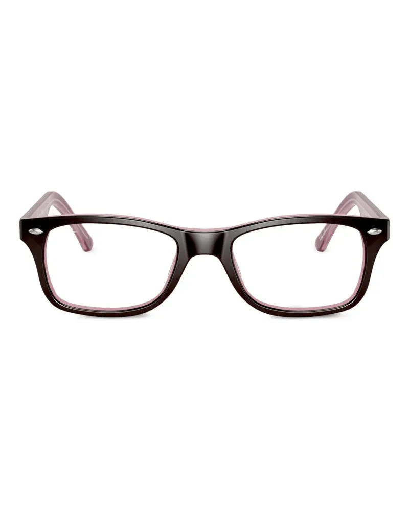 Ray Ban Brille mit Logo - Schwarz Schwarz