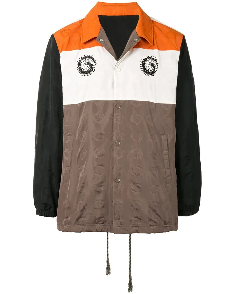 Undercover Jacke in Colour-Block-Optik - Braun Braun
