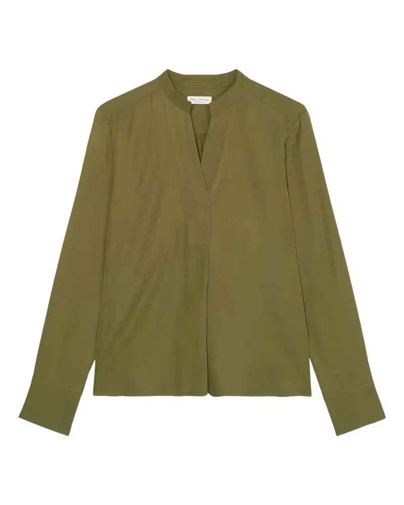 Marc O'Polo Langärmelige Bluse - Grün Grün