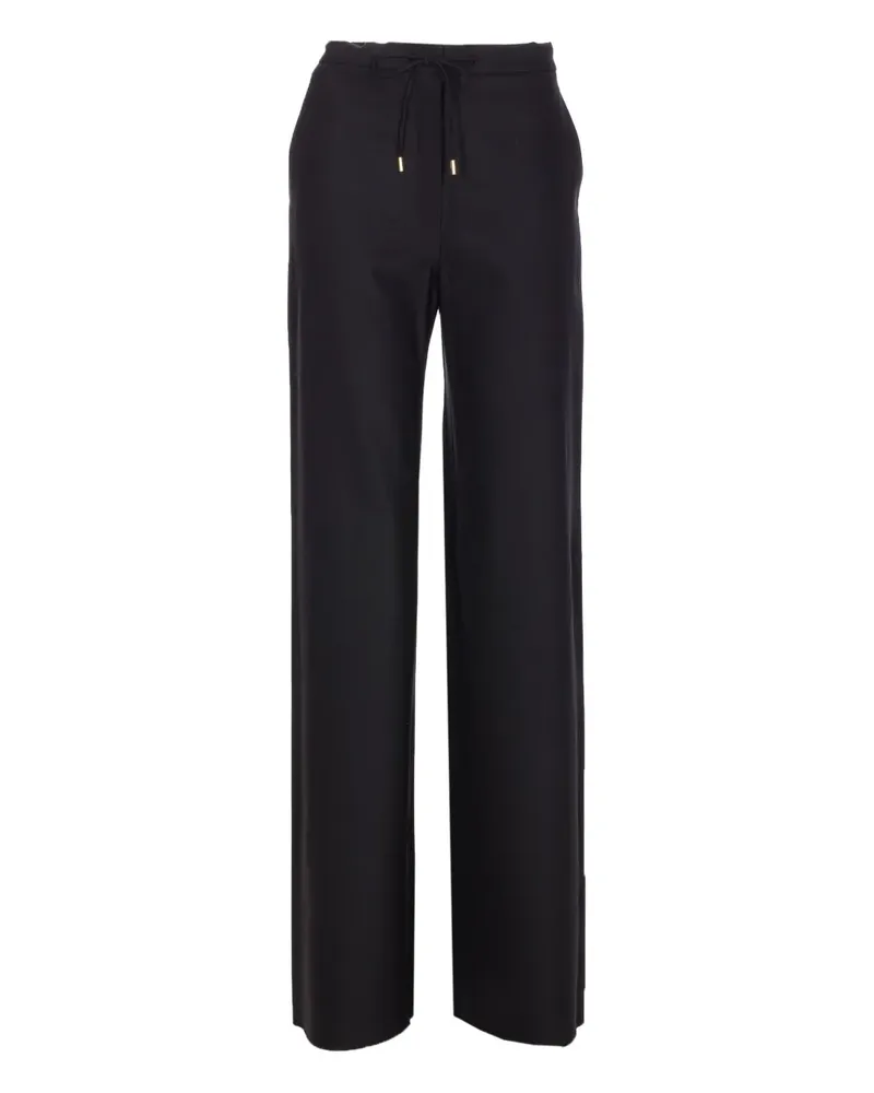 Max Mara Hose mit Kordelzug - Schwarz Schwarz