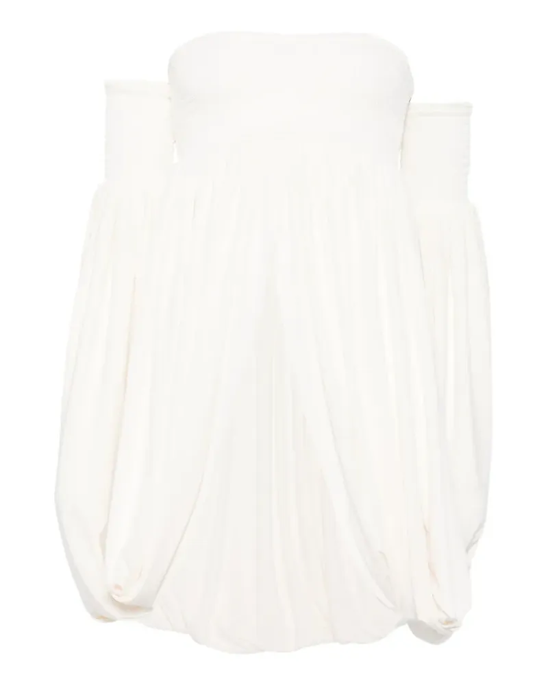 COPERNI smocked off-shoulder top - Weiß Weiß