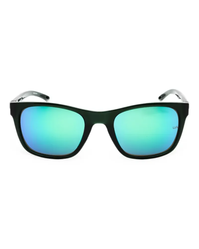Under Armour rectangle-frame sunglasses - Schwarz Schwarz