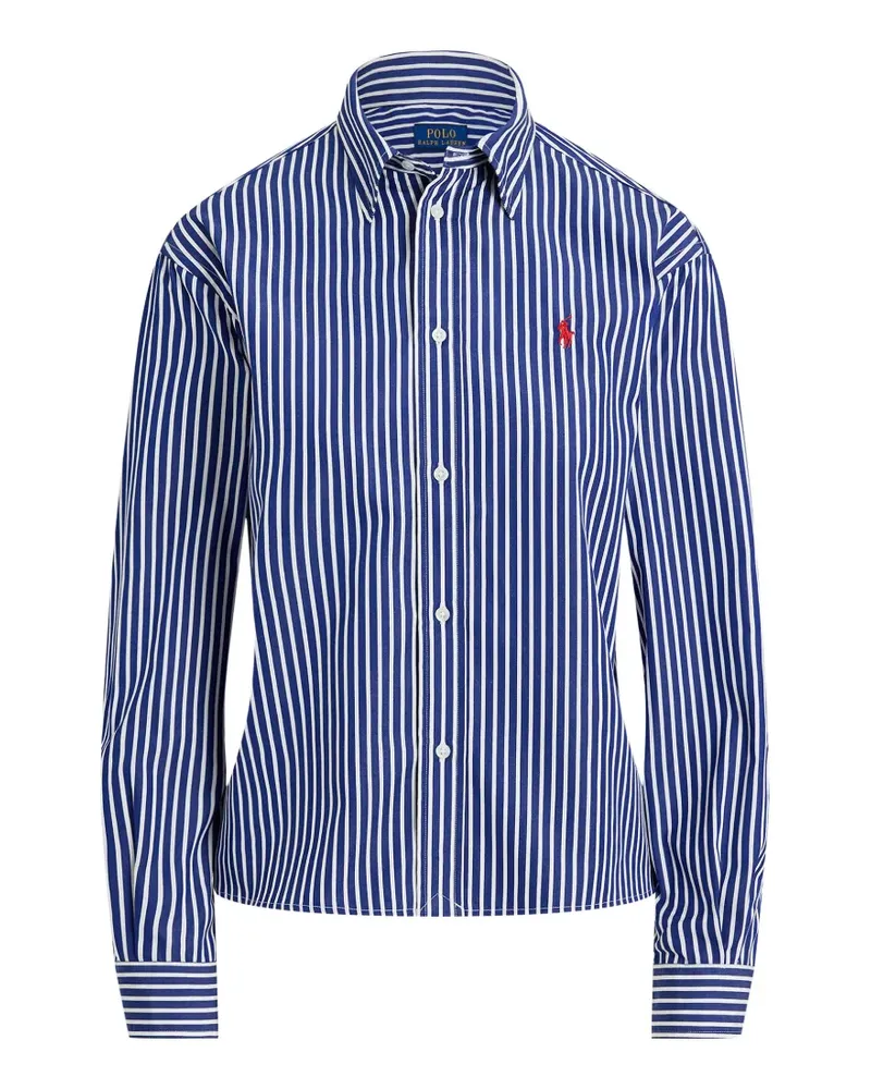 Ralph Lauren Gestreiftes Hemd - Blau Blau