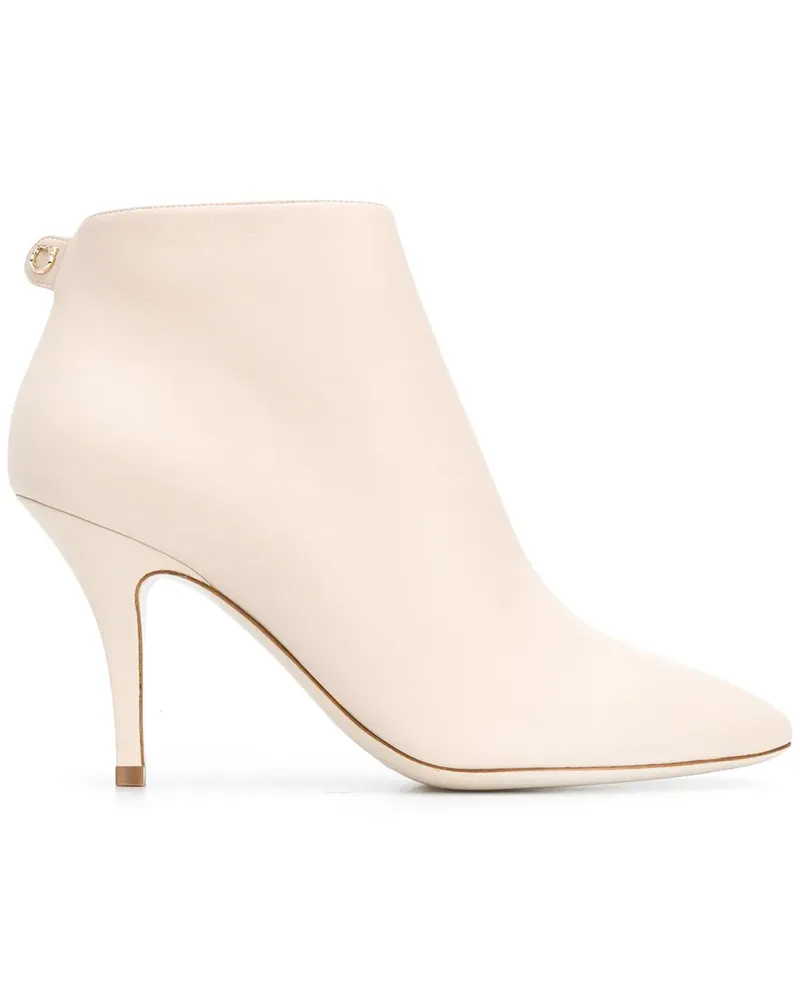 Ferragamo Joan' Stiefeletten - Nude Nude