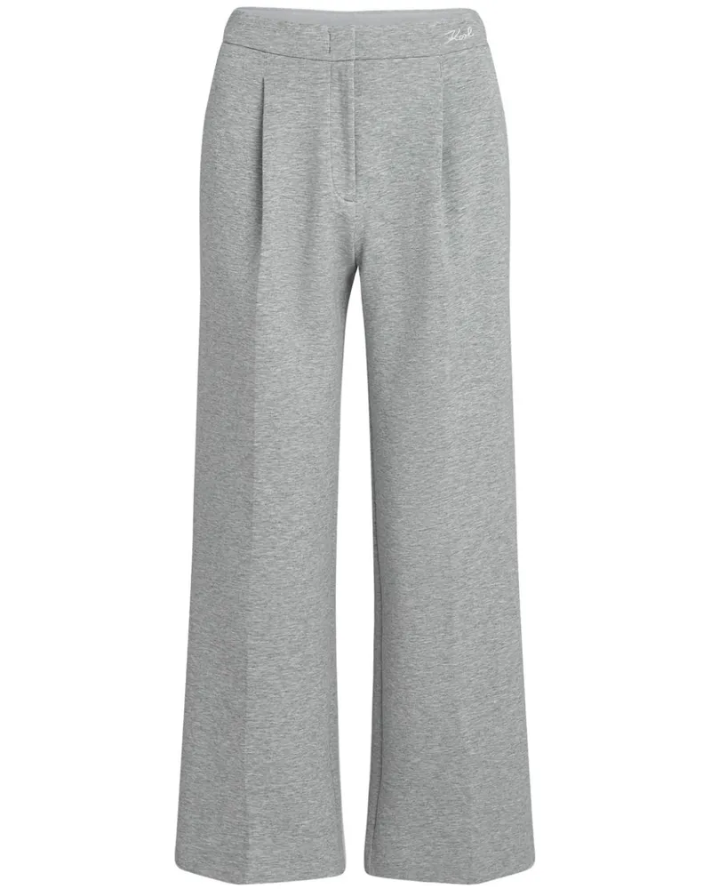 Karl Lagerfeld Jogginghose im Layering-Look - Grau Grau