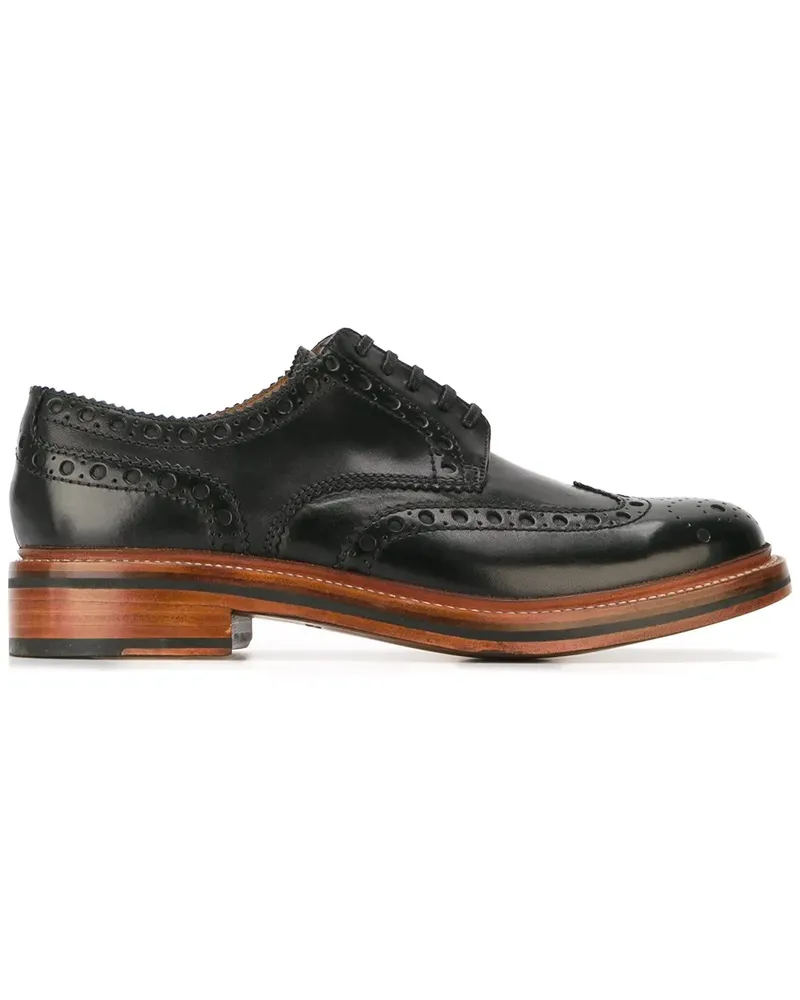 Grenson  Archie' Budapester - Schwarz Schwarz
