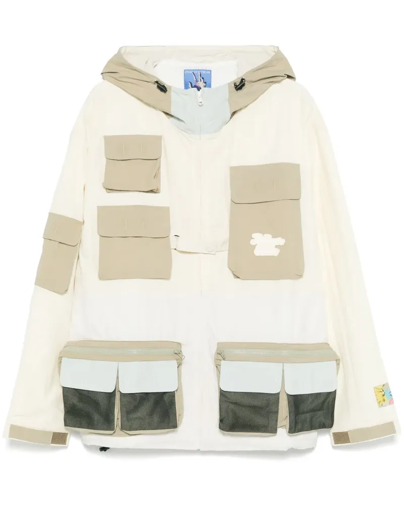 KidSuper Jacke mit Klappentasche - Nude Nude