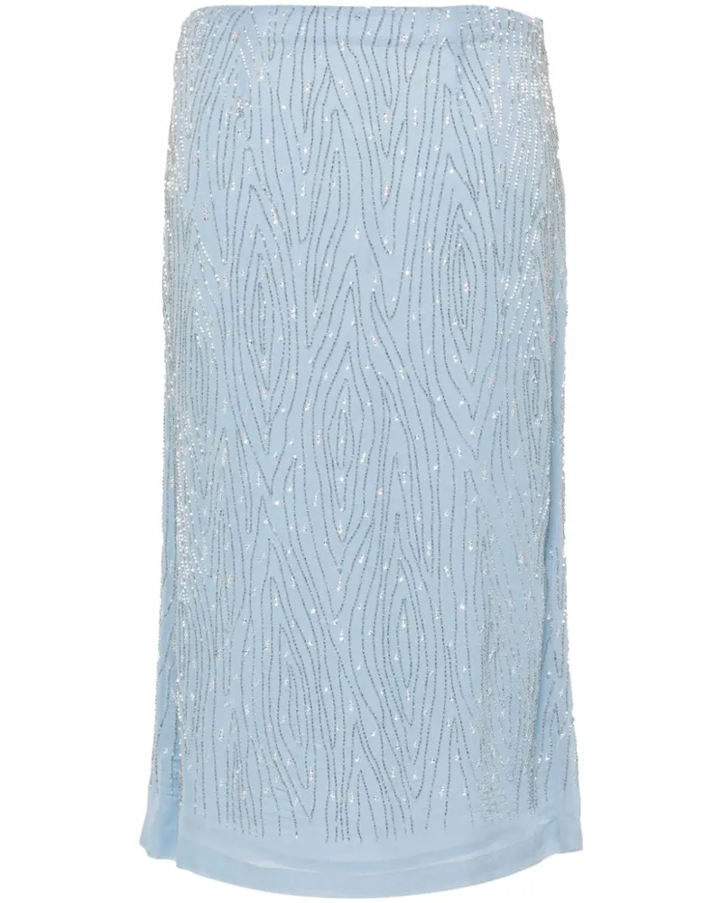 P.A.R.O.S.H. P.A.R.O H. Rock mit Perlen - Blau Blau