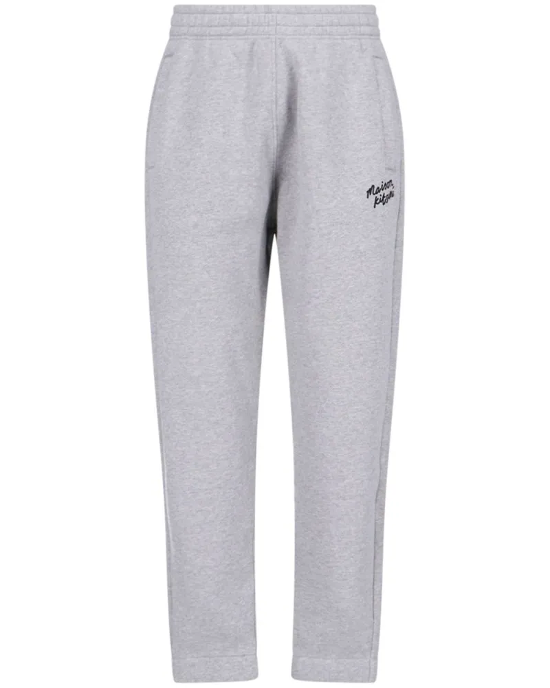 Kitsuné Jogginghose mit Handwriting-Logo - Grün Grün