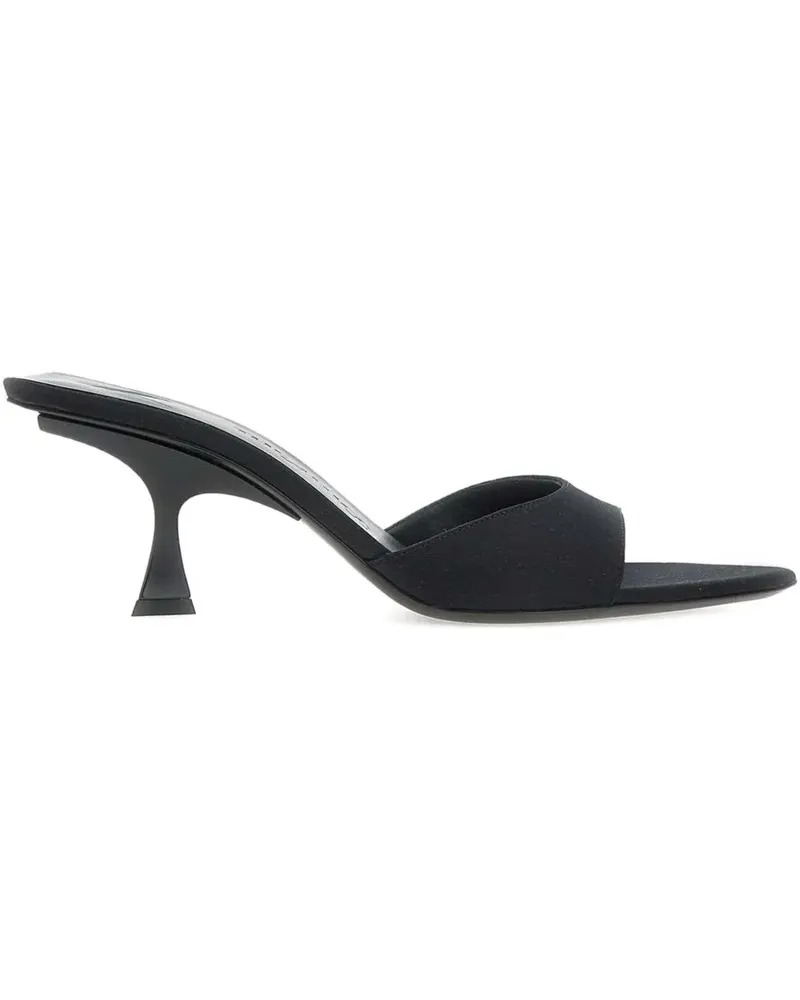 ATTICO Bes Mules 65mm - Schwarz Schwarz