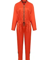 Uma Raquel Davidowicz Jumpsuit mit Taillenzug Orange