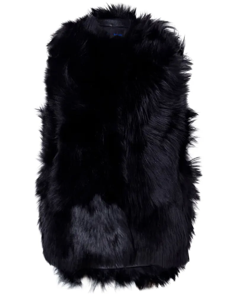 Proenza Schouler Aubrey Weste - Schwarz Schwarz