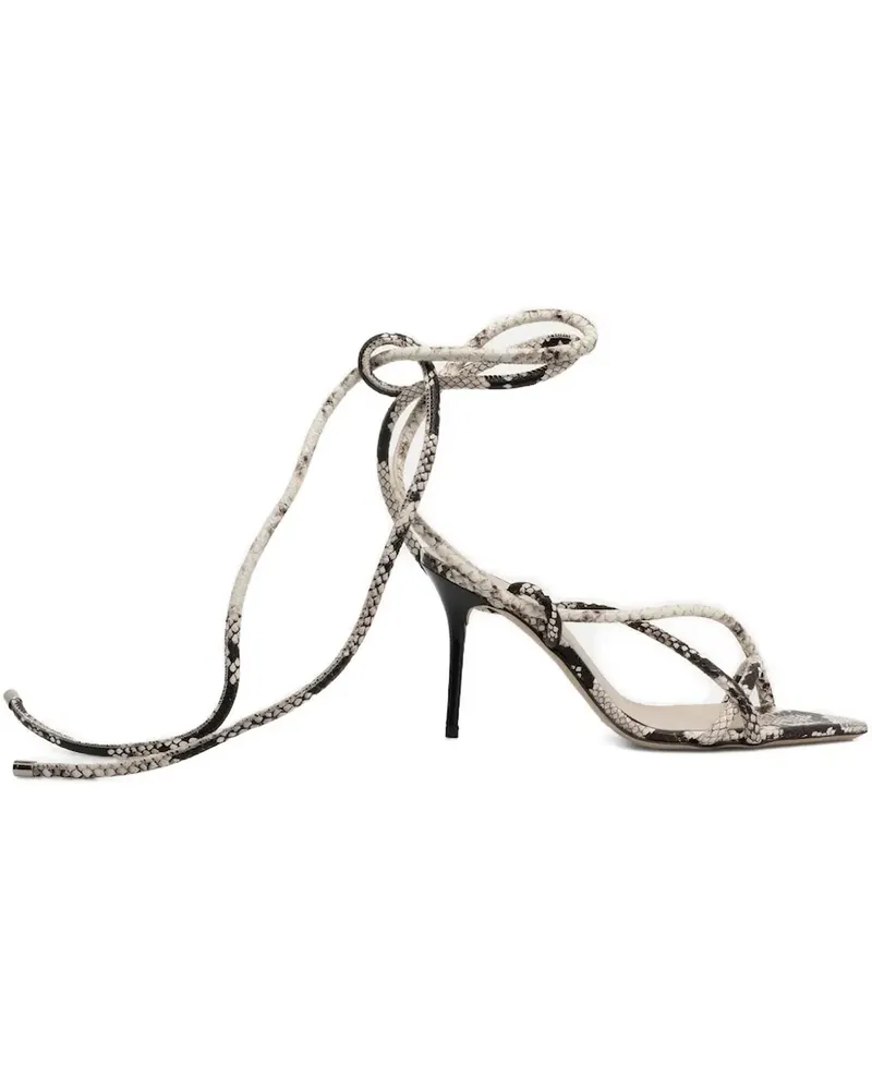 IRO Sandalen mit Schnürung 90mm - Weiß Weiß
