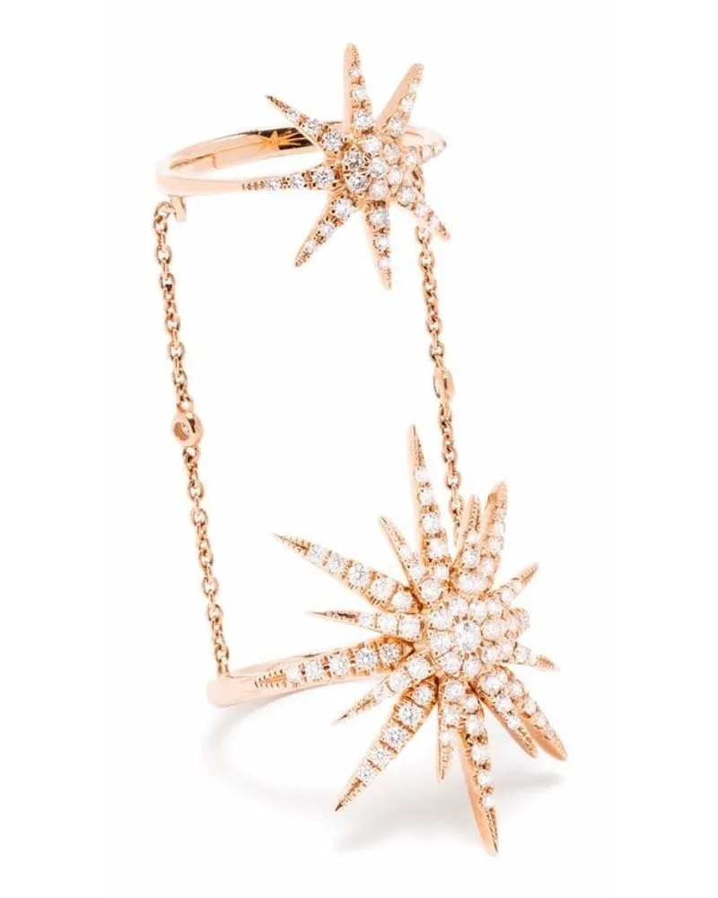 DJULA 18kt Rotgoldring - Rosa Rosa