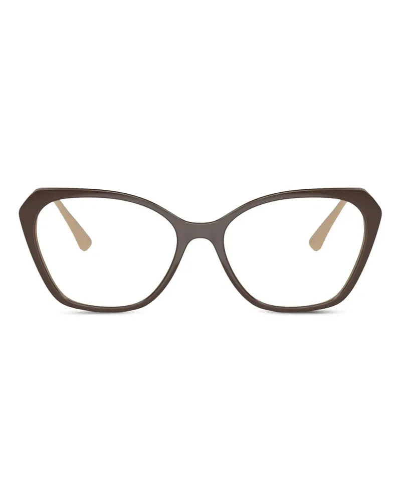 Vogue VO5522 Brille mit Cat-Eye-Gestell - Braun Braun