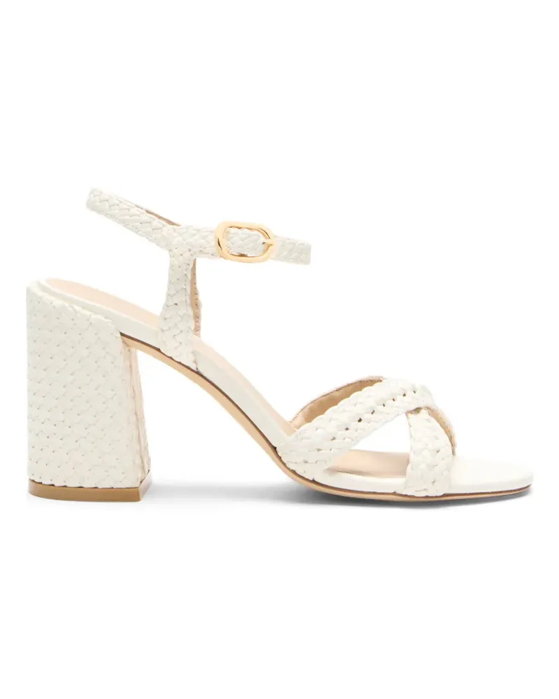 Stuart Weitzman Gewebte Alyssa Sandalen - Nude Nude