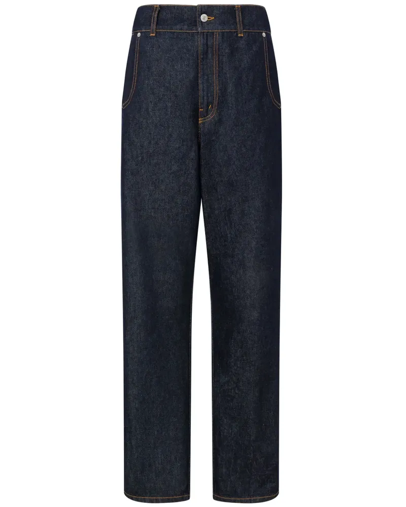 Moschino Jeans mit geradem Bein - Blau Blau