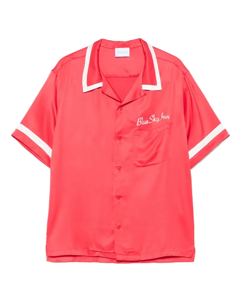 Blue Sky Inn Waiter Hemd - Rot Rot