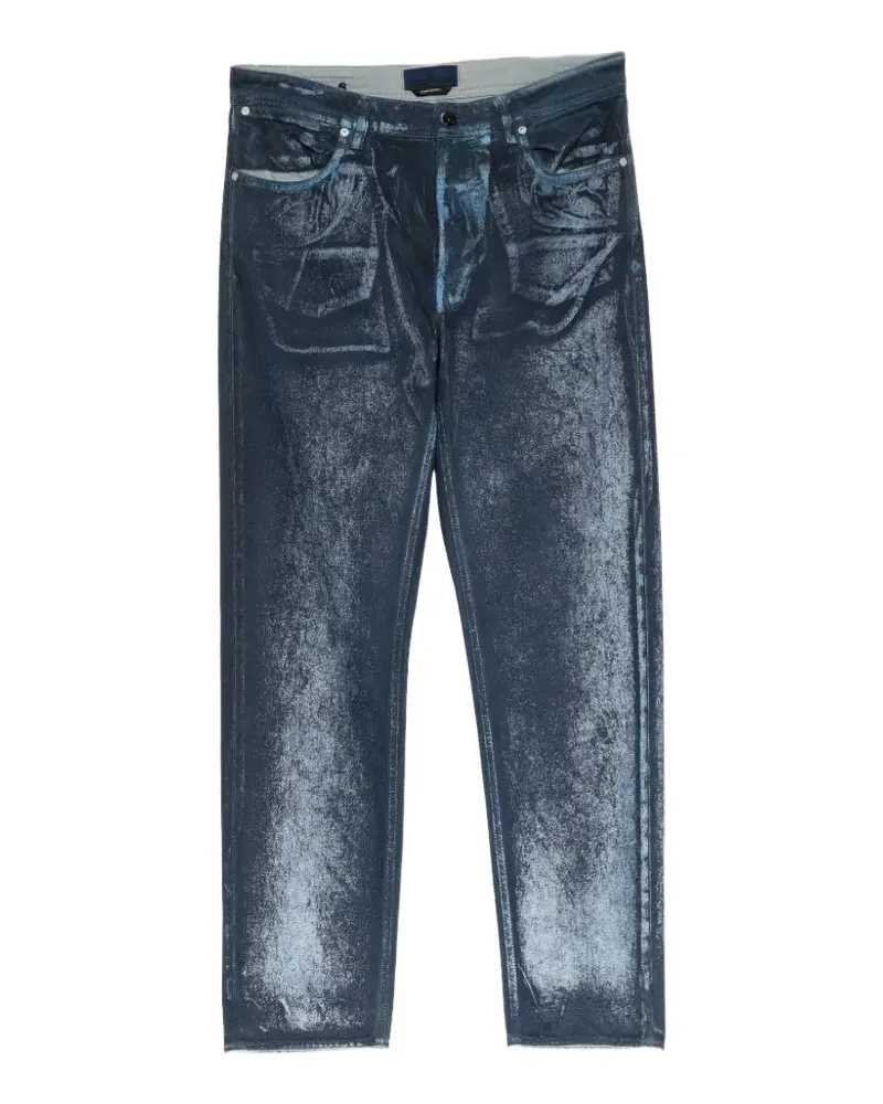 Stone Island faded-effect jeans - Blau Blau