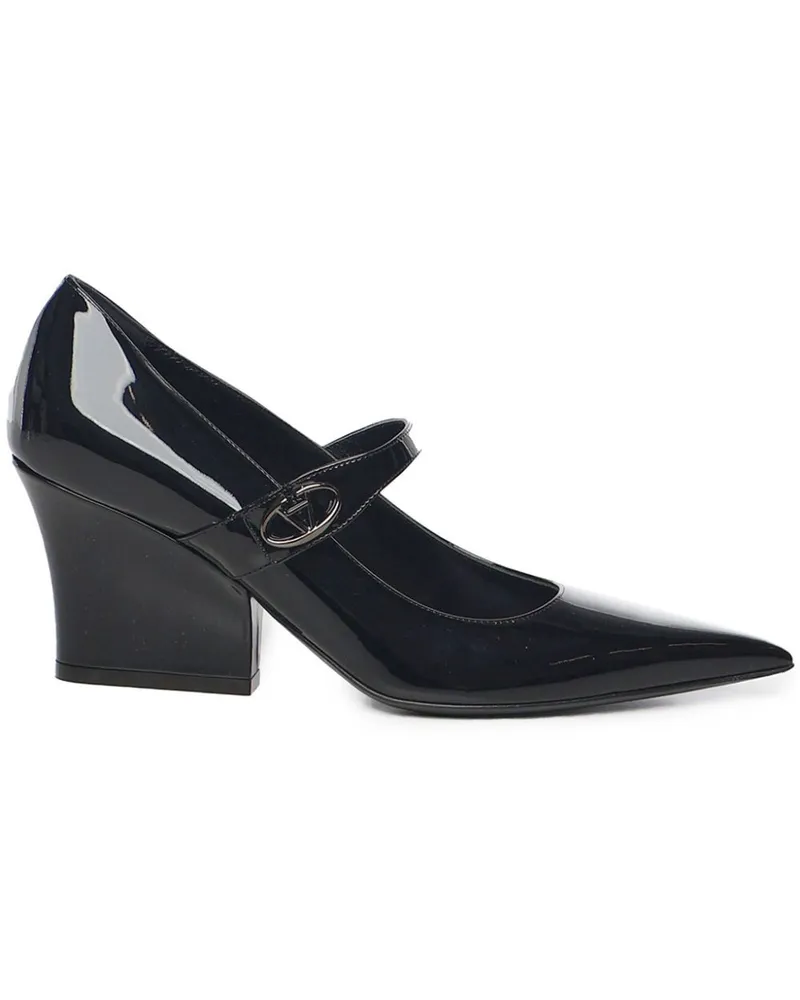Valentino Garavani Pumps mit Lackoptik 80mm - Schwarz Schwarz