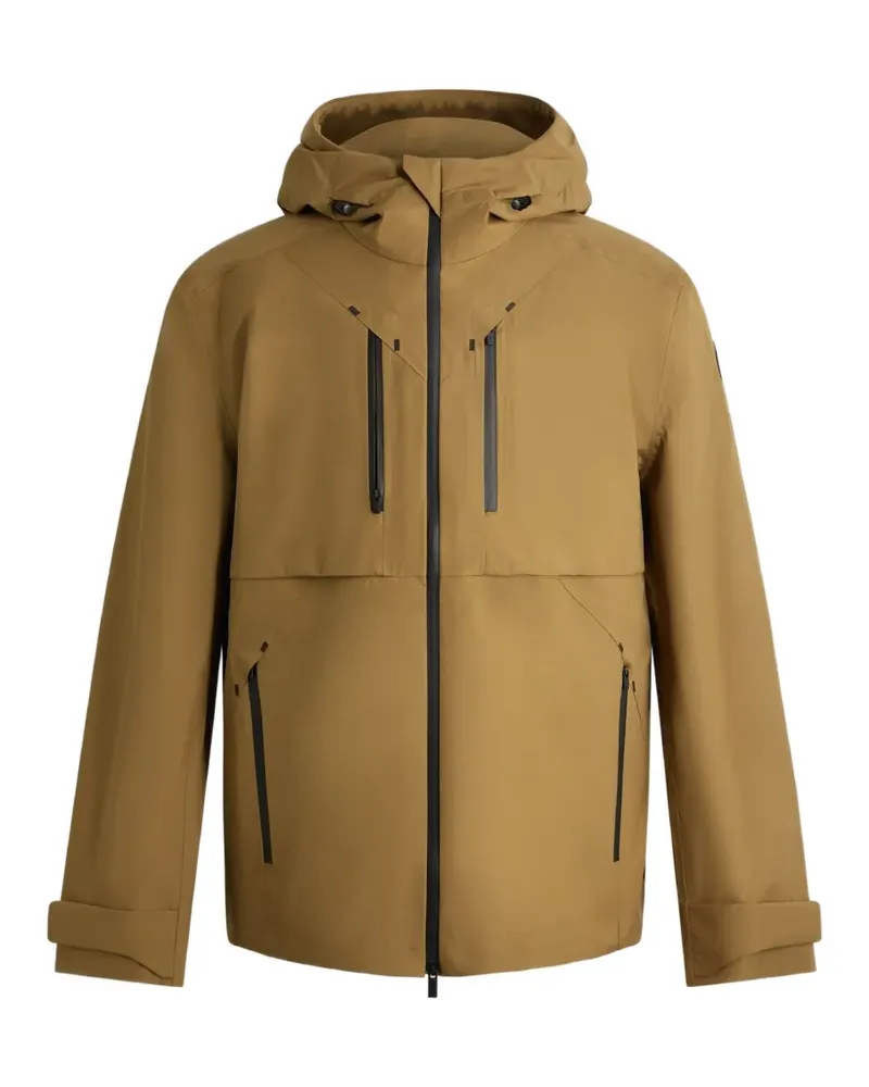 FUSALP Brivor hooded zip-fastening jacket - Braun Braun