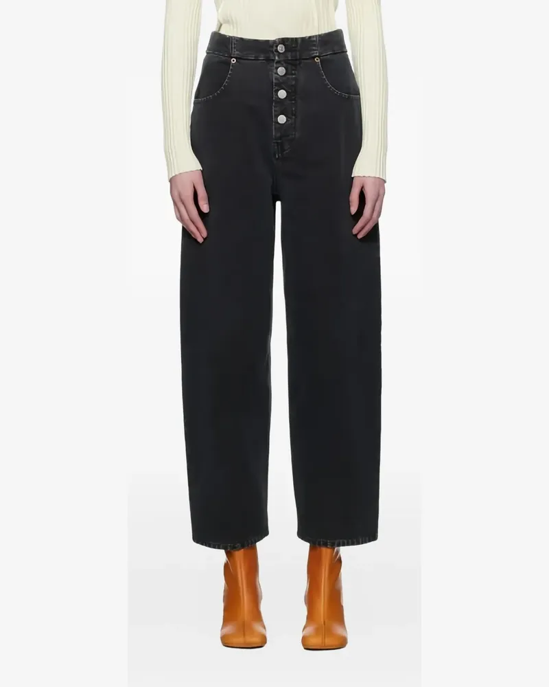 Maison Margiela Jeans mit Knopfverschluss - Blau Blau