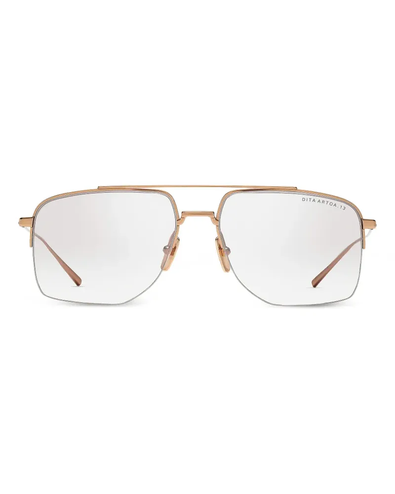 DITA Sonnenbrille mit Brauensteg - Rosa Rosa