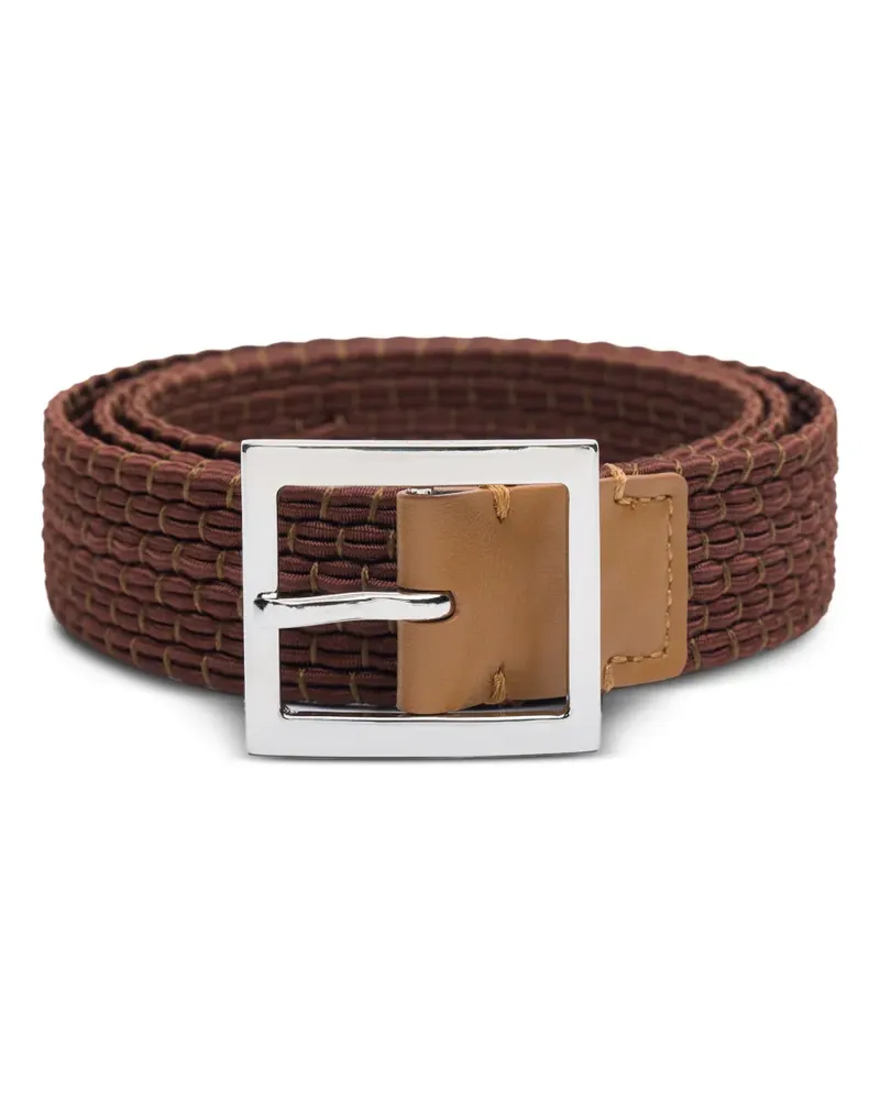 Amiri Skater braided belt - Braun Braun