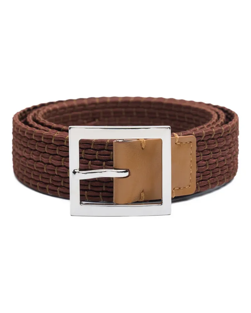 Amiri Skater braided belt - Braun Braun