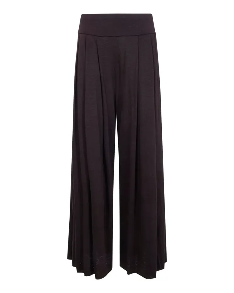 LABO.ART Bubi pleated trousers - Braun Braun