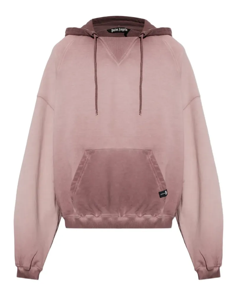 Palm Angels Neon Boulevard Back hoodie - Braun Braun
