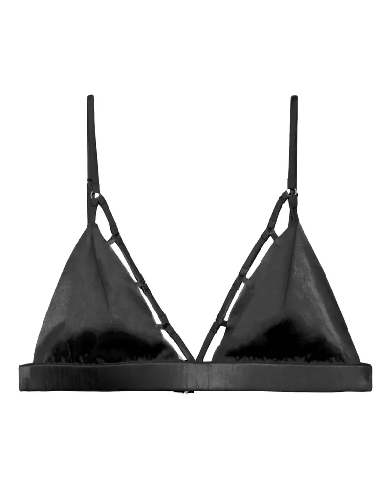 Fleur Du Mal Cage BH - Schwarz Schwarz