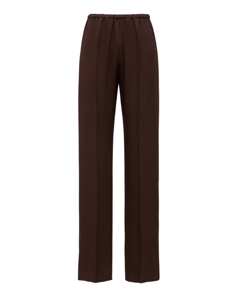 forte_forte Hose mit seitlichem Schlitz - Braun Braun